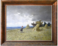 Sklizeň před bouří