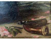 Zátiší s pávem (Cikánova lovecká kořist) - 1861