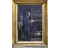 Stařec s knihou