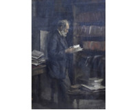 Stařec s knihou