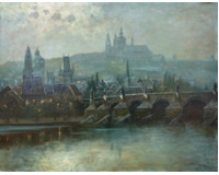 Pražský hrad večer