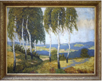 Břízky v krajině