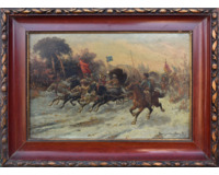 Gold convoy in Siberia