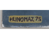 Dva muži a nahá servírka