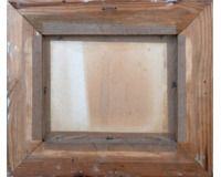 Dva muži a nahá servírka