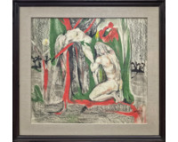 Pár v zahradě Pár v zahradě