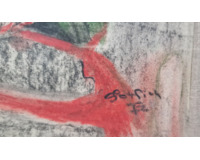 Pár v zahradě Pár v zahradě