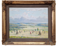 Letní večer na Českomoravské vysočině Letní večer na Českomoravské vysočině