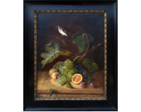 Zátiší se stehlíkem