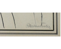 Dáma u kavárenského stolku