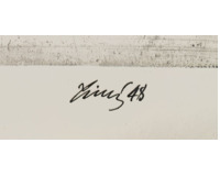 Novoročenka arch. Strnada na rok 1949