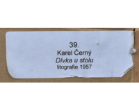 Dáma u stolu Dáma u stolu