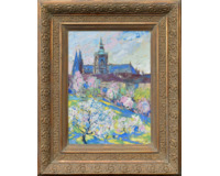 Pražský hrad z Petřína