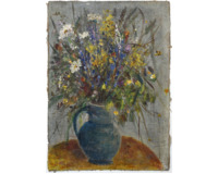 Polní kytice ve džbánku