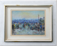 Kluziště s pohledem na Vyšehrad Kluziště s pohledem na Vyšehrad