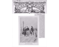 Návrat z kostela - Motiv z plzeňska 1891 Návrat z kostela - Motiv z plzeňska 1891