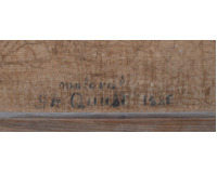 Ležící dívka v orientálním budoáru