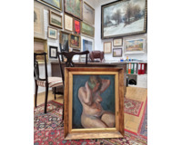 Sedící ženský akt Sedící ženský akt