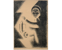 Chlapec se svítilnou