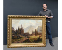 Horská krajina - Velký formát Horská krajina - Velký formát