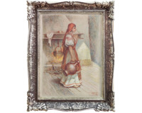 Černohorská dívka Černohorská dívka