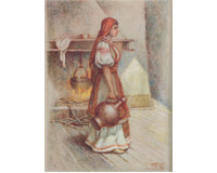 Černohorská dívka Černohorská dívka