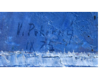 Postava s lízátkem a terčíkem