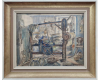 Tkalcovský stroj Tkalcovský stroj