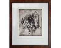 Svatí z pouštního kláštera - Egyptská deska I