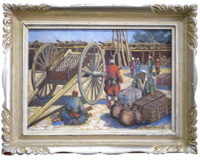 Bazar v Samarkandu