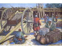 Bazar v Samarkandu