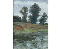 Zimní nálada na rybníku