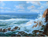 Příboj pod Dubrovníkem