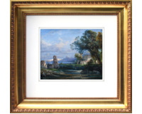 Krajina s klášterem - Roma