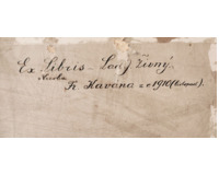 Návrh na Ex libris - Ladislav J. Živný