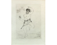 Tančící satyr