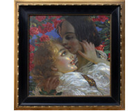 Milenci v růžích 1917