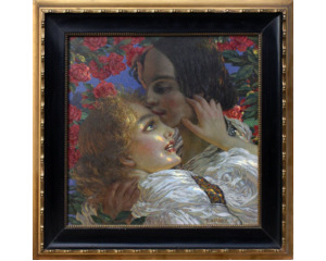 Milenci v růžích 1917