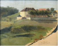 Panský dvůr - studie