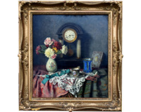 Zátiší s hodinami