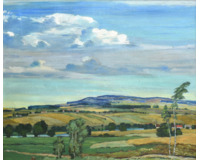 Letní krajina - Velký formát Letní krajina - Velký formát