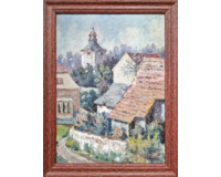 Vesnice s kostelíkem