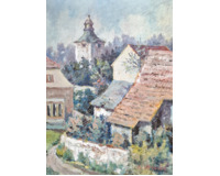 Vesnice s kostelíkem