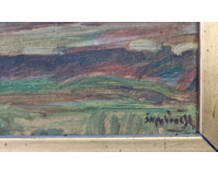 Krajina s borovicemi