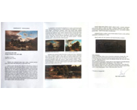 Krajina se statkem u řeky