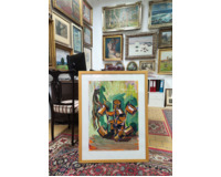 Oběšená kočka s vodni elektrárnou