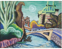 Žofín - pohled na Národní divadlo