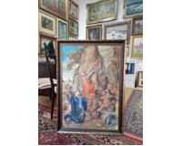 Mojžíš vyvádí žíznícímu lidu vodu Mojžíš vyvádí žíznícímu lidu vodu