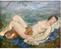 Spící dívka - Paris 1919 Spící dívka - Paris 1919