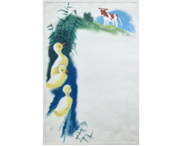 Ilustrace K.V. Rais - Zvířátka a lidé